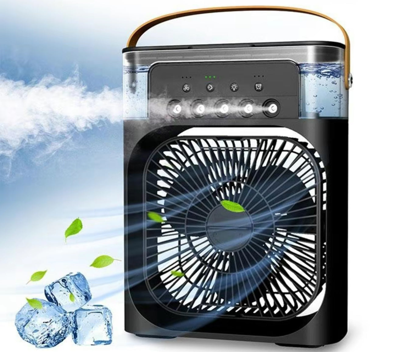 Portable All-in-One Air Cooler Fan – Mini AC for Room, Office & Car
