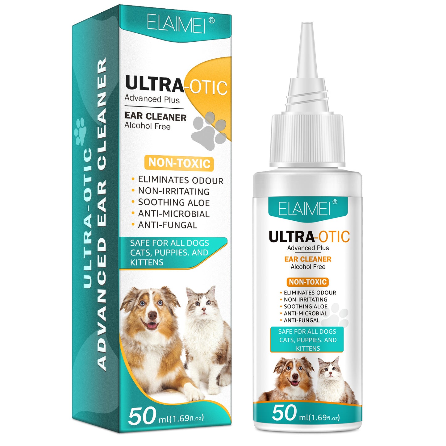 Pet Ear Cleaner Solution