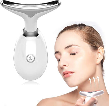 7-Color LED Microcurrent Facial & Neck Massager