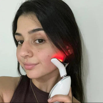 7-Color LED Microcurrent Facial & Neck Massager