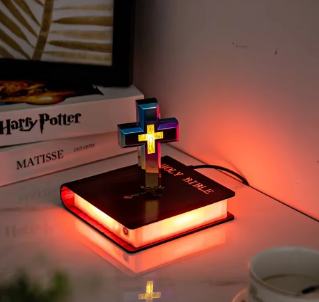 Magnetic Floating Book Night Light